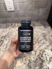 Magnesium Sleep Aid Melatonin Free 90 Capsules
