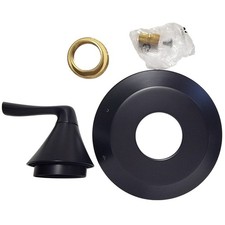 Signature Hardware 476985 Provincetown Valve Trim, No Valve - Matte Black