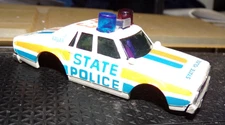 1980 Aurora AFX Overhead Slot Car Body Only No Radar Gun State Police