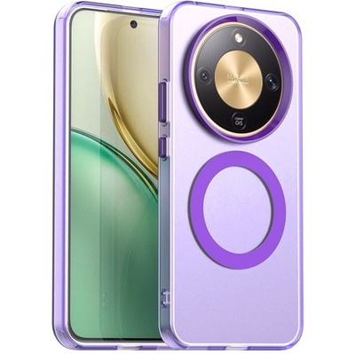 Handyhülle für Honor Magic8 Lite Techsuit Case Cover Schutzhülle Etui Violett
