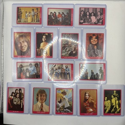 Tip Top Bread 1973 EMI Collectible Cards. Joblot. 15x Inc Jackson 5, Diana Ross