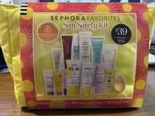 Sephora Favorites Sun Safety Kit 2025 Supergoop Kiehls Lancome Biossance Cay