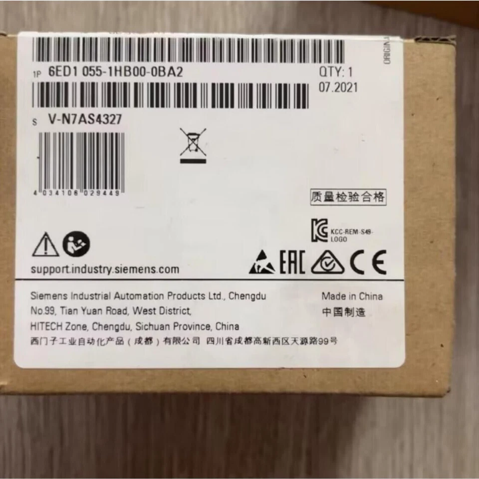 New Siemens 6ED1055-1HB00-0BA2 6ED1 055-1HB00-0BA2 LOGO DM8 24R expansion - Image 4 of 4