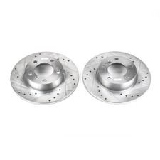 Powerstop Evolution Drilled Slotted Rotors Pair Front For Bmw 318ti Powerstop Evolution Drilled Slotted Rotors Pair Front For Bmw 318ti