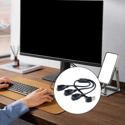 Multiple Port USB Splitter for Simultaneous Charging and Data Transfer 5V 3A Out