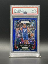 PSA 10 💎🔥 Prizm - Ricky Council IV #294 Blue Shimmer Prizm /35 (RC) RARE SSP