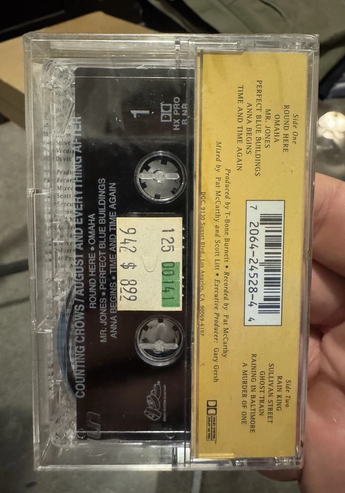 Counting Crows - August & Everything After - 1993 - Factory Sealed Cassette - Image 2 of 4