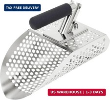 Sand Scoop for Metal Detecting, Metal Detector Accessories for the Beach Stain