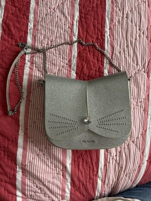 Ted Baker Silver Cat Purse, New Without Tag