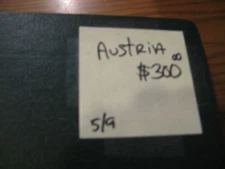 Austria Collection Specialty- WDWPhilatelic (M8M) 7/25