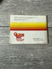 Jeopardy Nintendo Entertainment System NES Box & Manual Only