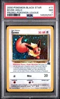 2000 POKEMON PROMO BLACK STAR POKEMON LEAGUE #11 EEVEE-HOLO PSA 7