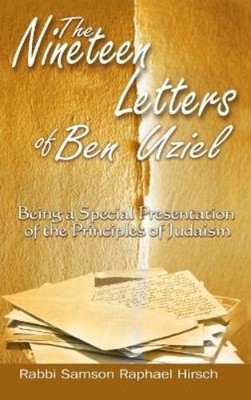S R Hirsch Raphael Hirsch Rabbi  The Nineteen Letters of Ben (Gebundene Ausgabe)