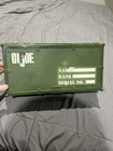GI JOE Footlocker Storage Box  Rope Handles w/ accessories