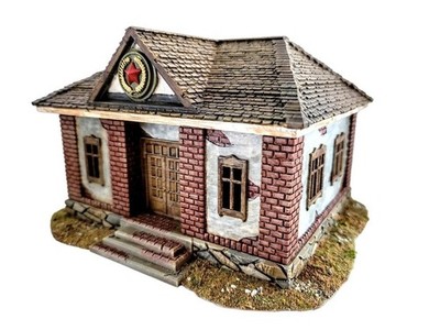 Eastern Front Administrative Building Bolt Action 28mm 1/56 Terrain