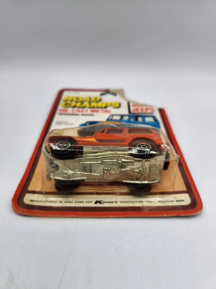 NOS Yatming Road Champs No. 1603 Jeep CJ-7 Diecast NEW K-Mart Free Shipping  - Image 3 of 4