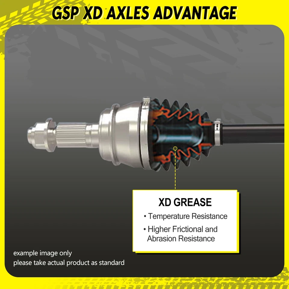 Par de ejes delanteros Xtreme Duty CV para Chevy Silverado Sierra 1500 Tahoe Yukon Foto 4 de 4