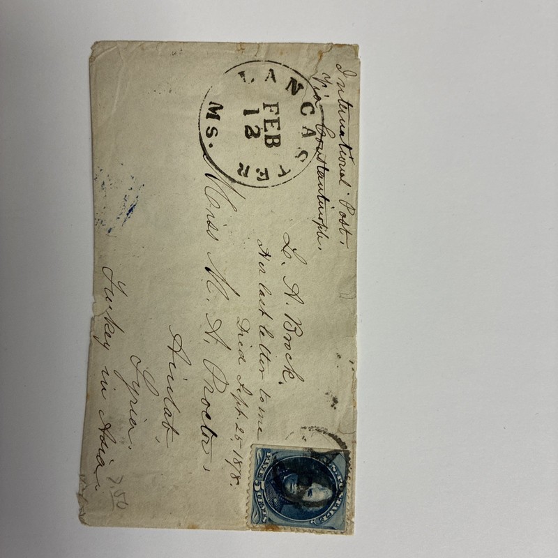 U.S. 179 5cent McKinley  1st Star Cancel Lancaster  PA. To Turkey