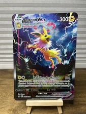 Jumbo Jolteon VMAX SWSH184 DMG 2021 Oversized Pokemon Card Premium Collection