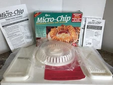 K-Tel Micro-Chip Microwave Potato Chip Maker 2 Mandoline Cutters And A Steamer 