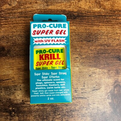 Pro-Cure Krill Super Gel UV Flash 2 Oz NOS