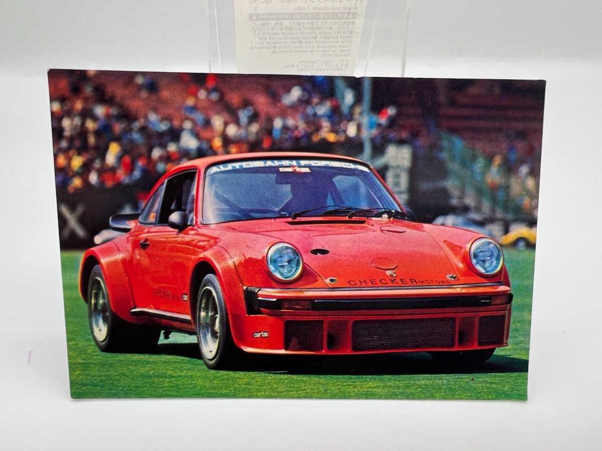 ポルシェ934 turbo Porsche 934 turbo Big Card Japanese No.14 Very Rare Vintage