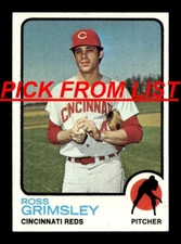 1973 Topps 223-526 EX/EX-MT Pick From List All PICTURED