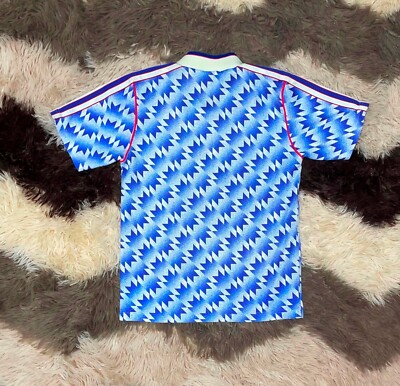 MANCHESTER UNITED 1990/1992 FOOTBALL ADIDAS AWAY SHIRT JERSEY SIZE