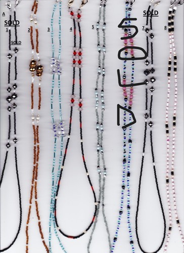 Spectacles Eyeglass Holder Cord Chain HAND MADE- NEW UNIQUE DESIGNS - Picture 6 of 11