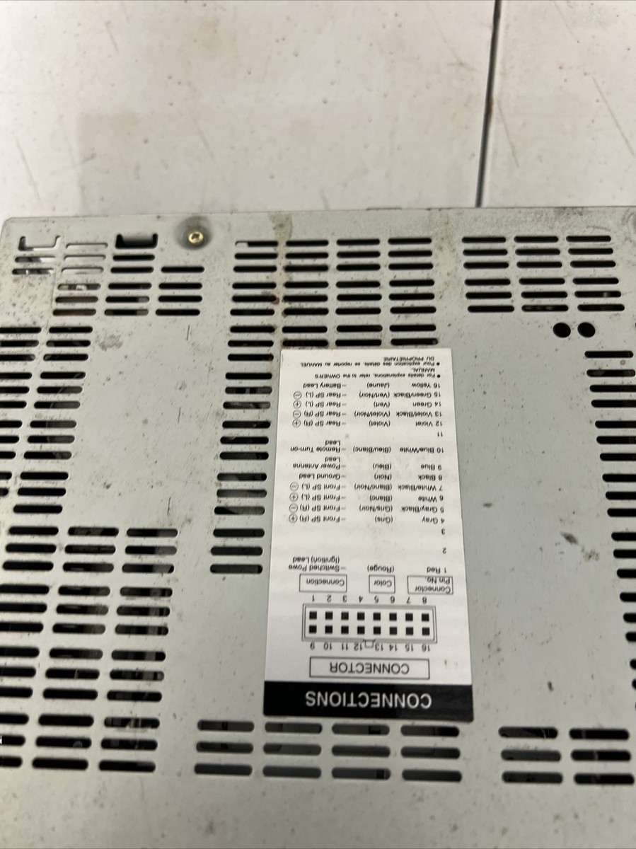 OLD SCHOOL ALPINE TDM-7580 AM/FM CASSETTE!* ALPINE CHM-S620 CD CHANGER! |  eBay