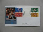 GERMANY BRD, cover FDC 1972, gutterpairs from bookletsheet Olympic Games basketb