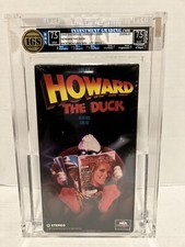 Howard the Duck VHS 1986 George Lucas MCA Watermark W. Huyck G IGS 7.5 Graded 