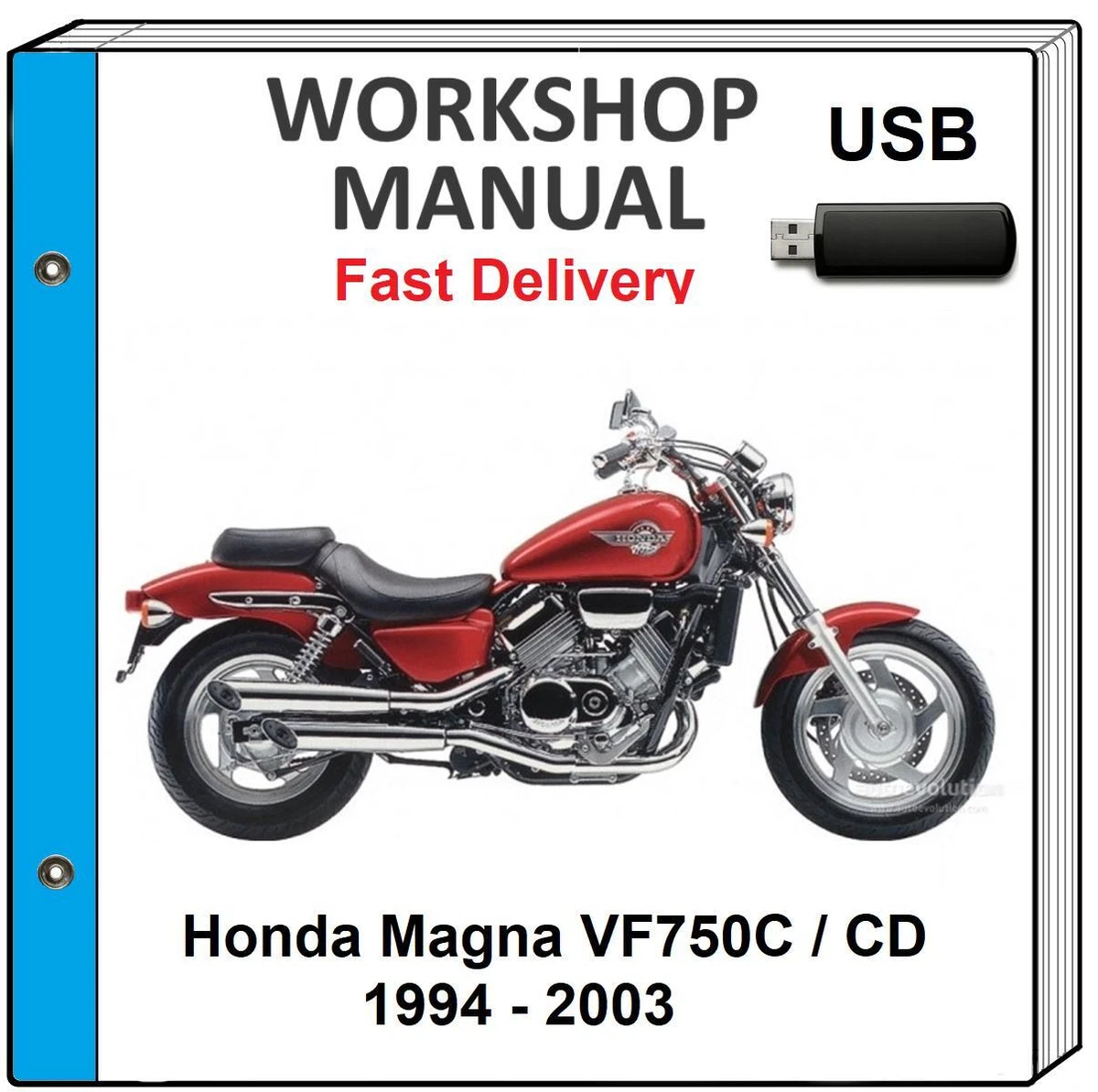 Magna 750 VF750C Motorcycle Repair Manuals & Literature for sale