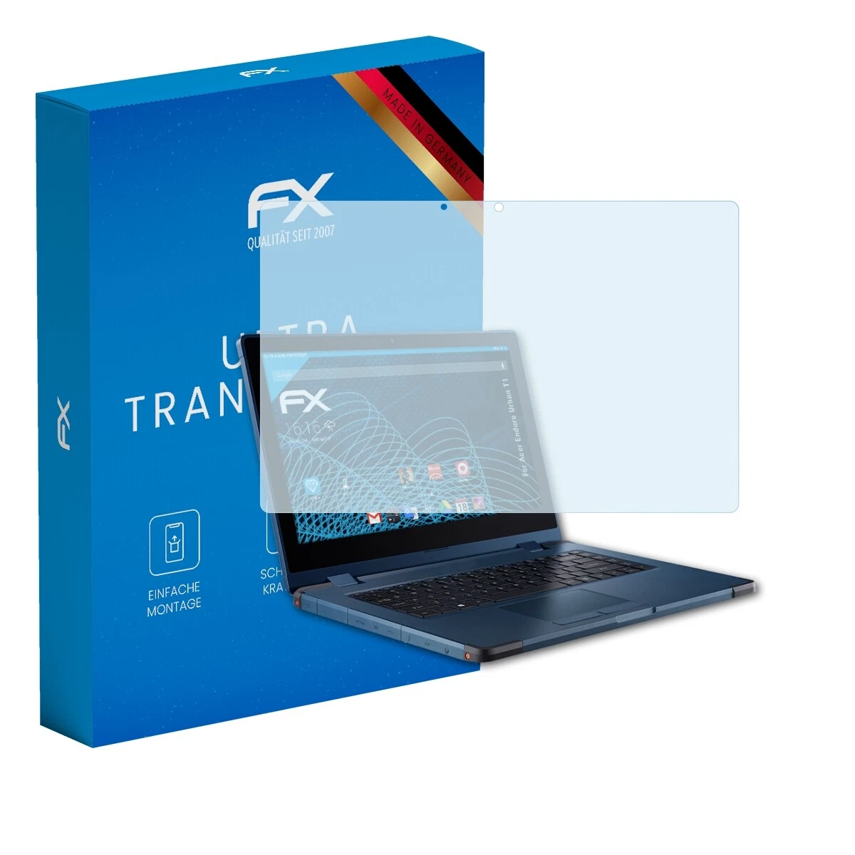 AtFoliX 2x screen protector for Acer Enduro Urban T1 protective film clear film
