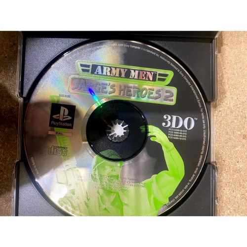 Army Men: Sarge's Heroes 2 (Sony PlayStation) 3DO Multiplayer Video Game Disc - Picture 7 of 9