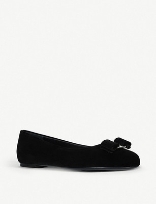 ferragamo velvet flats