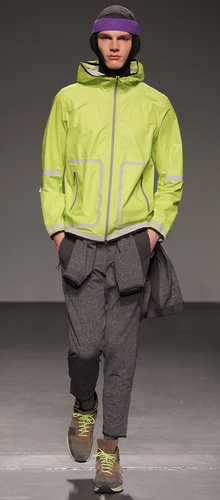 Lululemon x Robert Geller Take the Moment Glyde Hooded Jacket lime green Size M - Picture 12 of 12