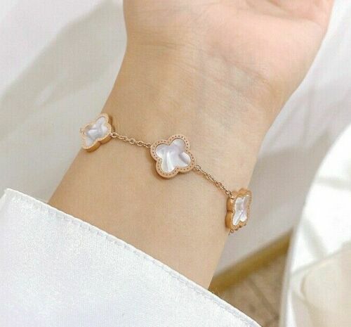 Four Leaf Clover Bracelet | eBay