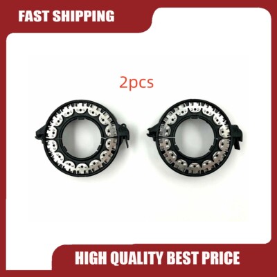 2pcs New D1S D3S HID Bulbs Holders Clip Rings Retainers Adapter Bracket w/Metal