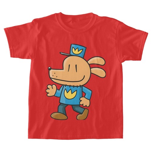 Dogman Kids T-shirt, Kids Birthday Holiday Gift, Birthday Party Cloth - Picture 3 of 20