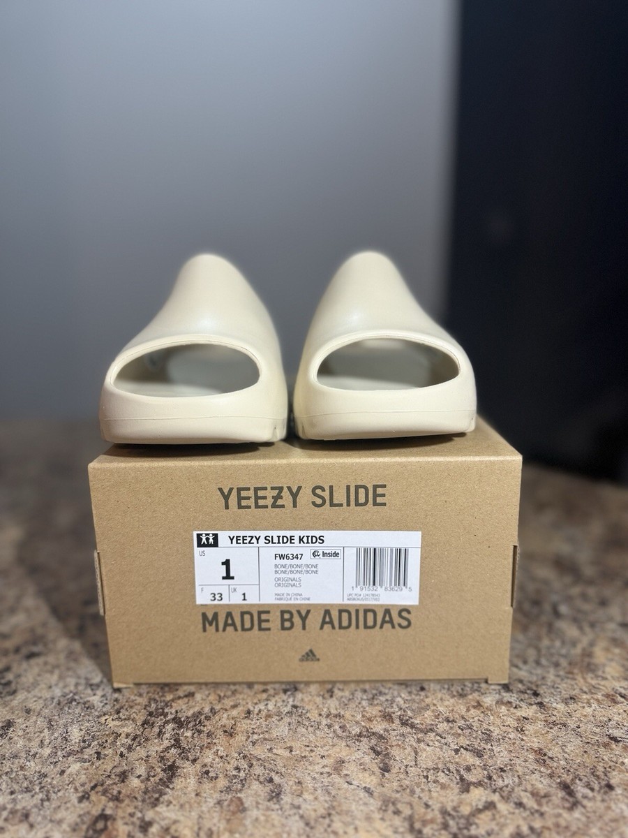 新品タグ付き　adidas yeezy slide bone 21cm adidas Yeezy Slide Bone (2022/2023 Restock) Men's - FZ5897 - US