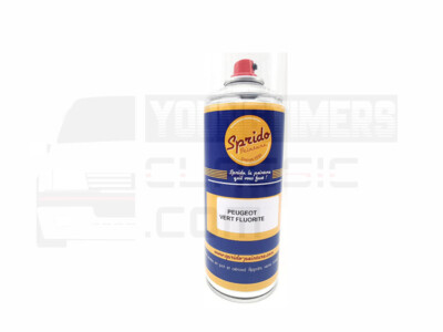 Peinture aérosol PEUGEOT Vert Moy Gas Werke 1983-1989 (Code EQE)