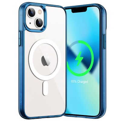 Magnetic Case for iPhone 13 mini Compatible with MagSafe Wireless Charging