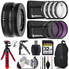Nikon Z DX 16-50mm VR Lens MACRO, UV-CPL-FLD Filter - 32GB Accessory Kit
