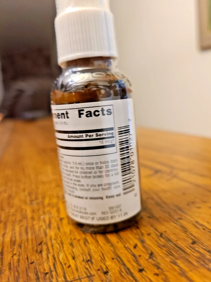 Spray para garganta de plata ultra coloidal Source Naturals (bomba) spray de 1 oz ¡ENVÍO GRATUITO! Foto 2 de 2