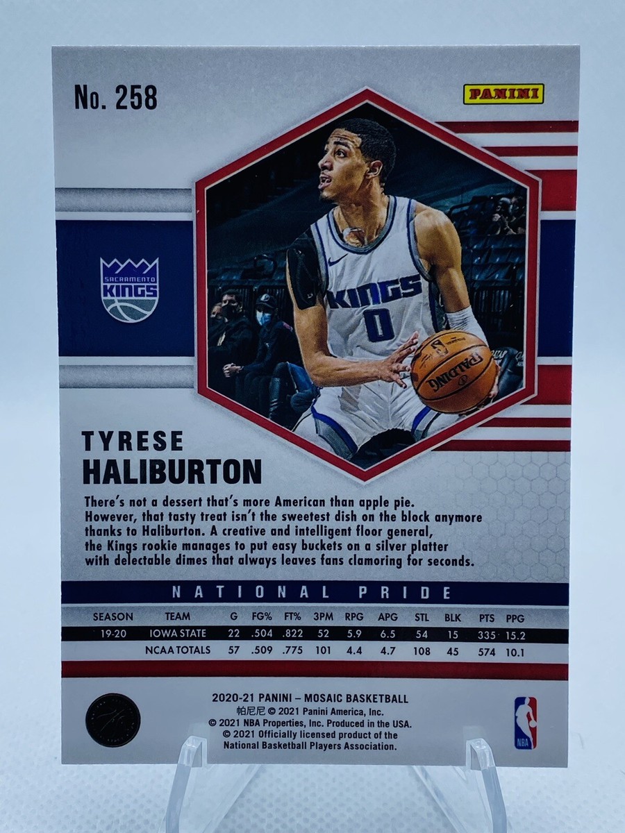 25枚限定 Spectra Tyrese Haliburton RC PSA 8 2020-21 Panini Spectra Color Blast #25 Tyrese Haliburton RC