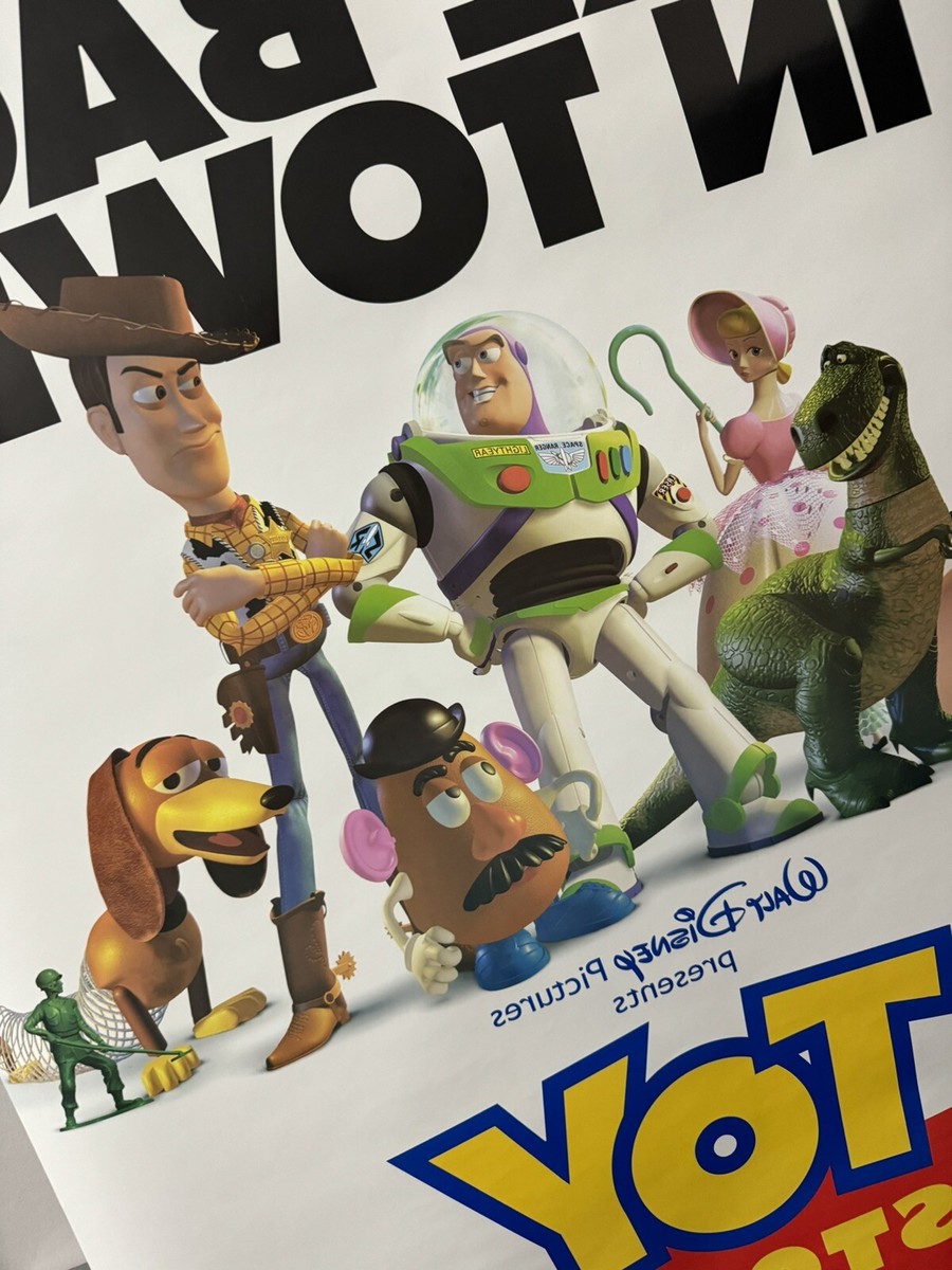 TOY STORY Guaranteed Original One Sheet Movie Poster - 1995