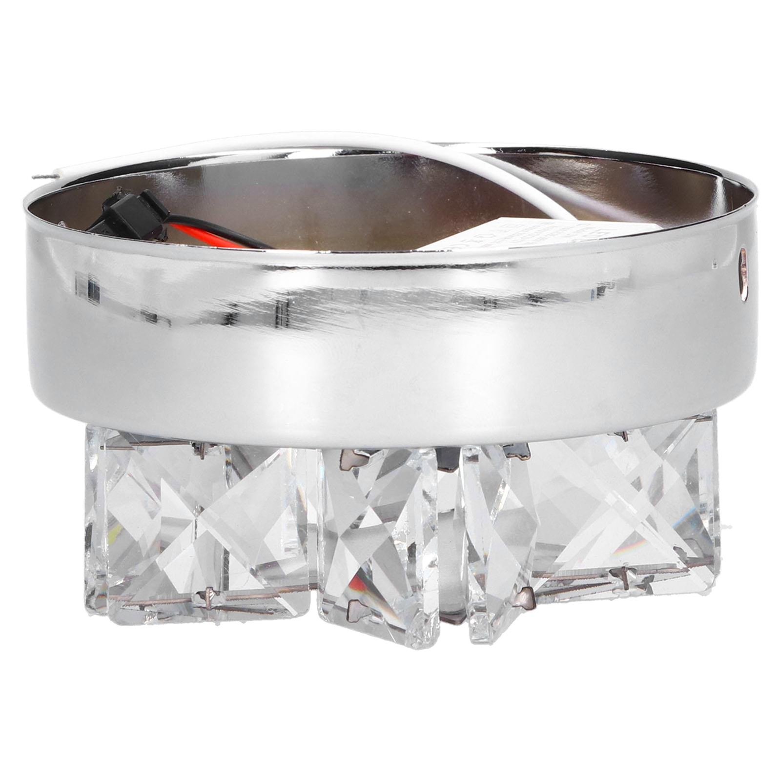 White Star Shaped Stainless Steel Bathroom Ceiling Light Fixture