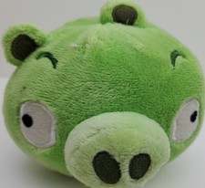 Angry Birds 4" Green Pig Plush NO SOUND OR TUSH TAG Bad Pigs Rovio Commonwealth