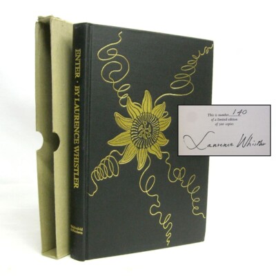 Enter SIGNED by Laurence Whistler Limited edition #140/500 1987 Weidenfeld
